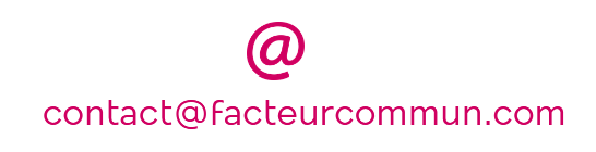 Adresse email Facteur Commun
